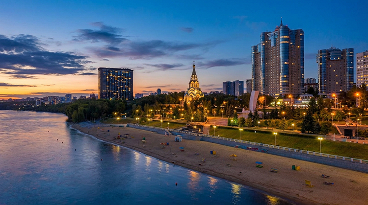 Набережная Самары