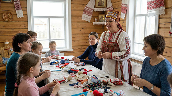 Мастер-класс по изготовлению куклы-оберега