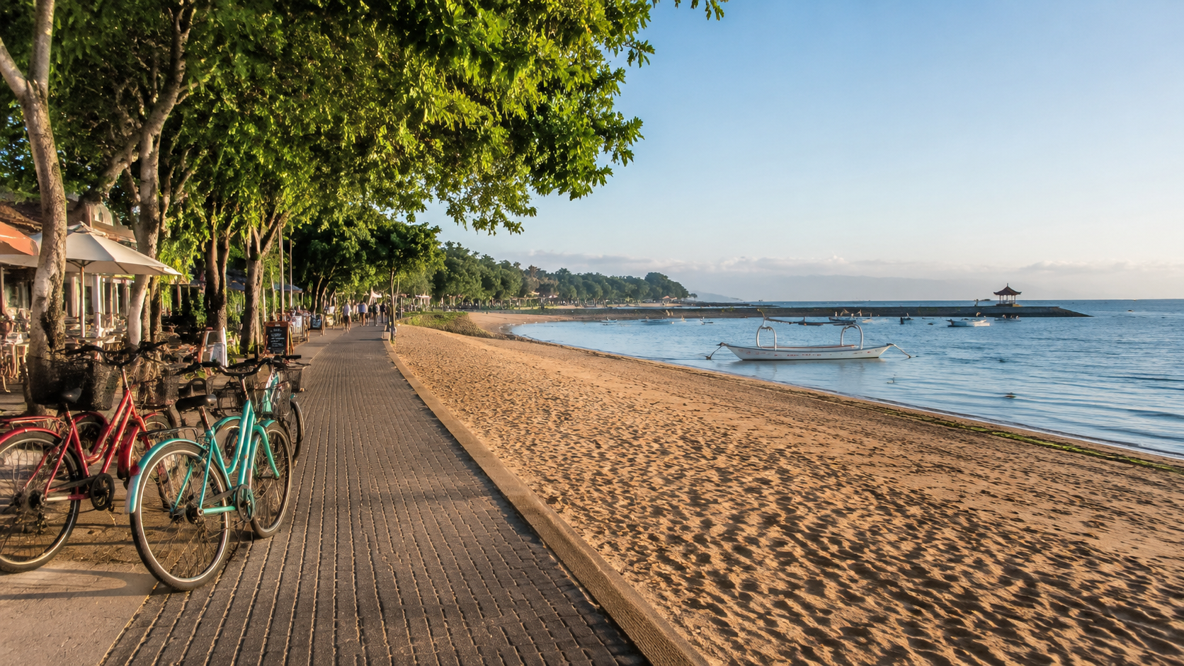 Sanur &mdash; лучший пляж для семейного отдыха